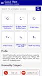 Mobile Screenshot of gokulplast.com